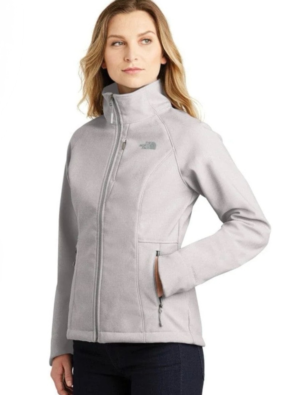 The North Face Apex Barrier Soft Shell Jacket Gray Size M